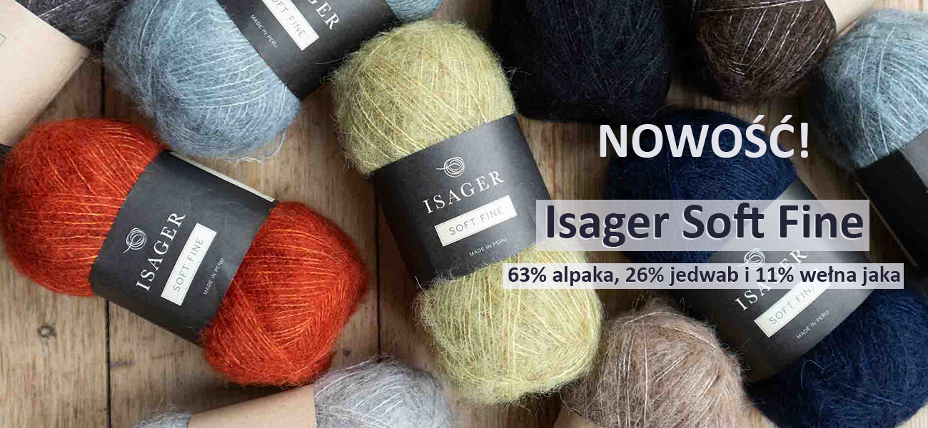 Włóczka Isager Soft Fine